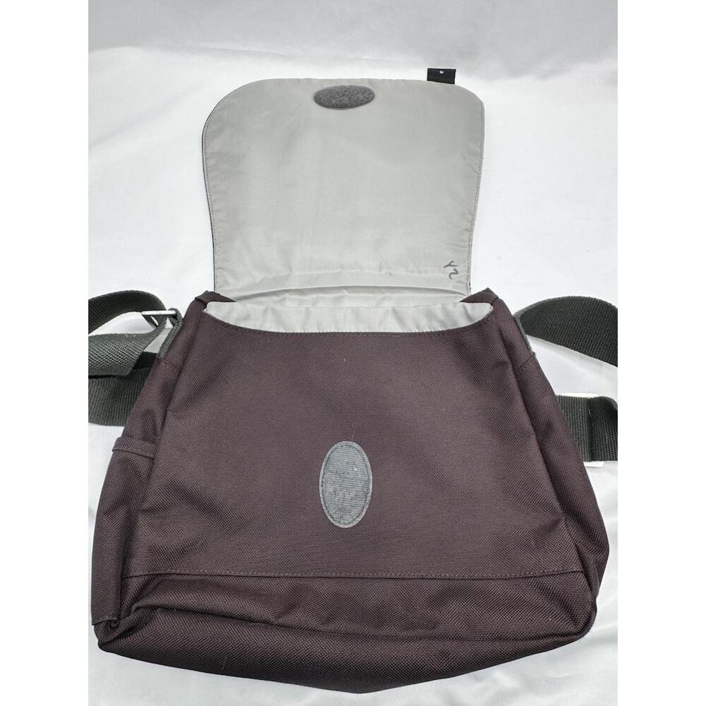 Patagonia Messenger Bag Medium Brown Crossbody Shoulder Pocket Casual Travel - Picture 3 of 9